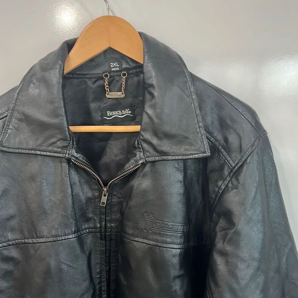 Burk's Bay Michelin Genuine Leather Jacket‎ 2XL